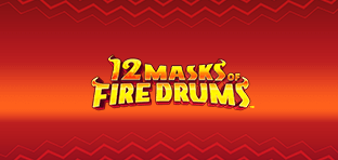 12 Masks of Fire Drums